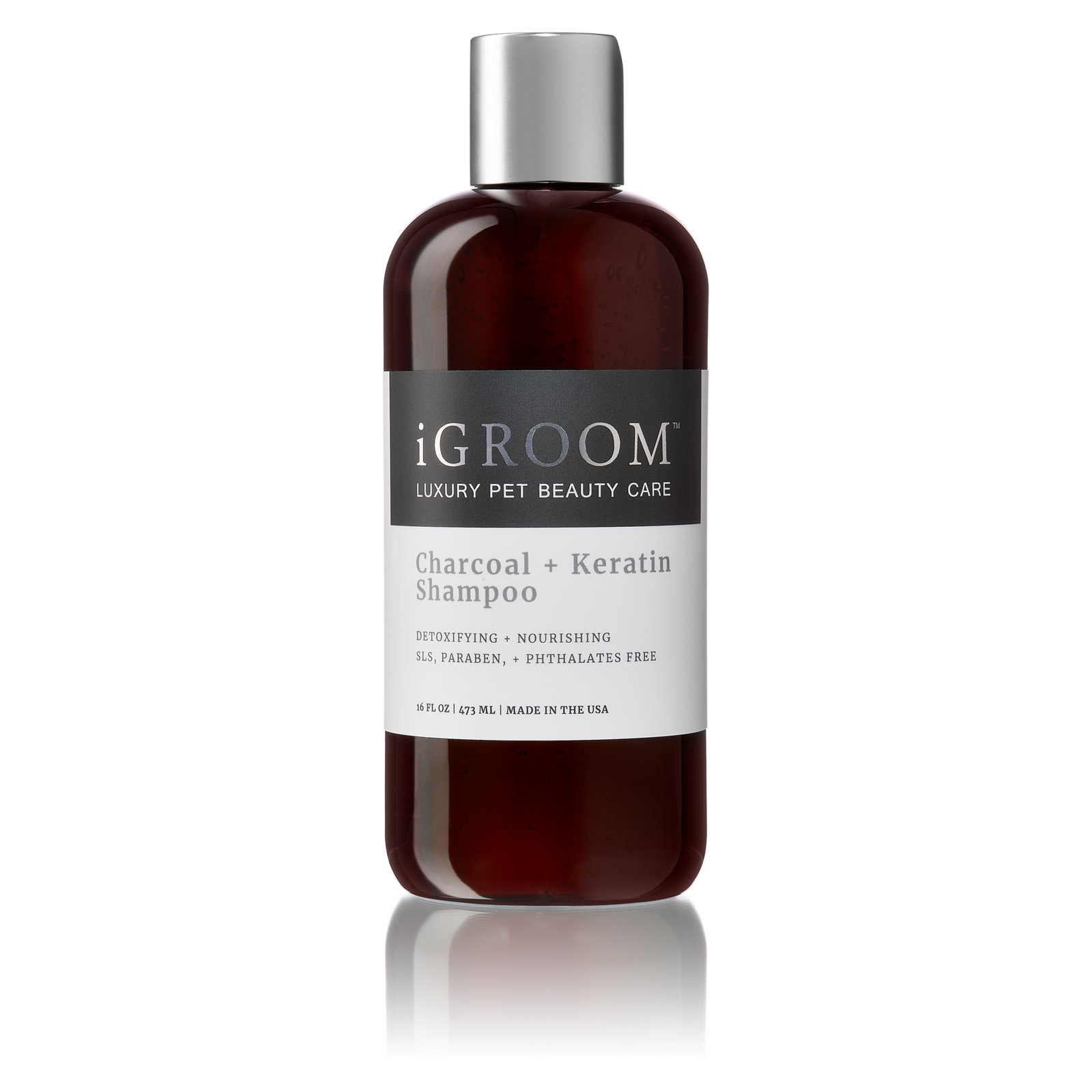 iGroom Charcoal + Keratin Dog Shampoo