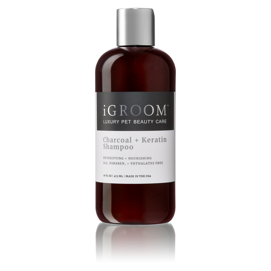 iGroom Charcoal + Keratin Dog Shampoo