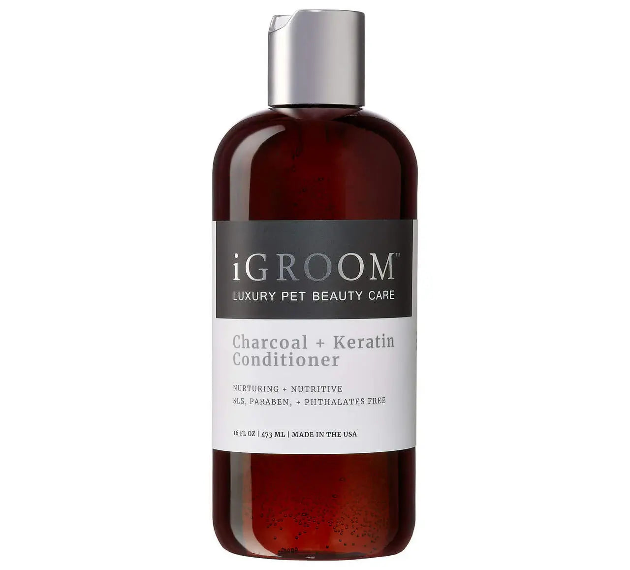 iGroom Charcoal + Keratin Dog Conditioner